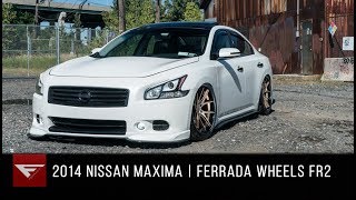 2014 Nissan Maxima | Ferrada Wheels FR2 Matte Bronze