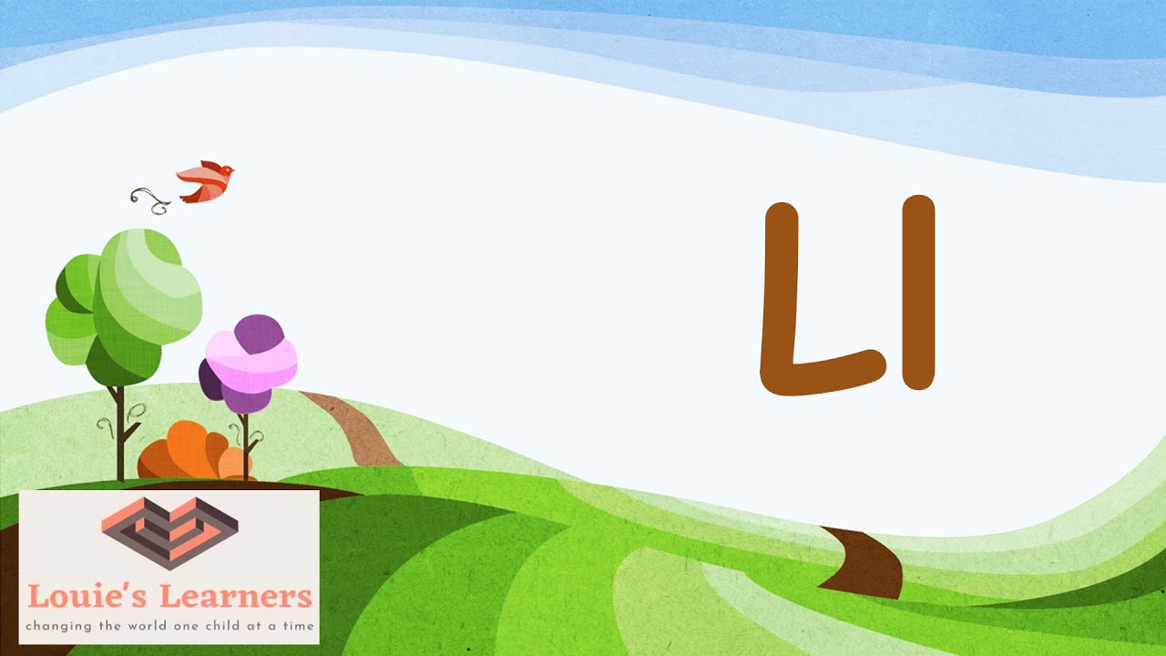 Letter L Visual, Auditory and Art Lesson - YouTube