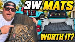 I Put 3W Floor Mats & a Bed Mat in My Jeep Gladiator—Are They Worth It?