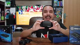 elgato HD60S+ Unboxing - Minha nova Placa de Captura 4K HDR10 passtrough