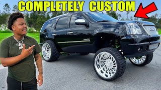 2010 GMC Yukon on BAGS 26x16's | Tahoe on MAXTRAC LIFT KIT *Lifted Squatted Truck*