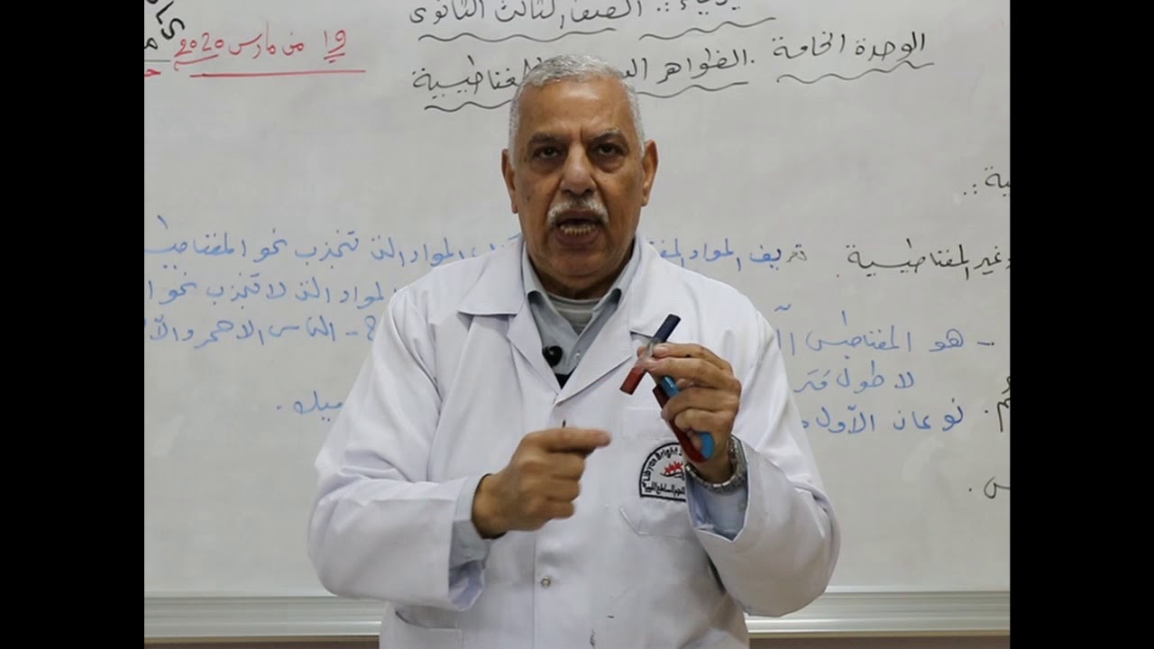 مادة الفيزياء للصف الثالث الثانوي / الوحدة الخامسة - الظواهر البسيطة المغناطيسية