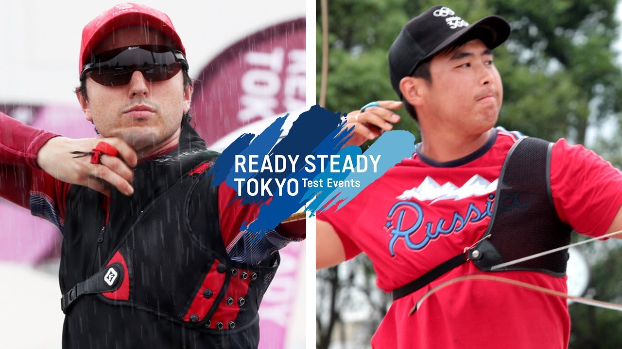 Tom Hall v Arsalan Baldanov – recurve men 3rd round | Tokyo 2020 Olympic Test