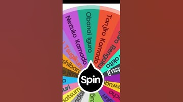 DS VS DS SPIN THE WHEEL#shorts#demonslayer