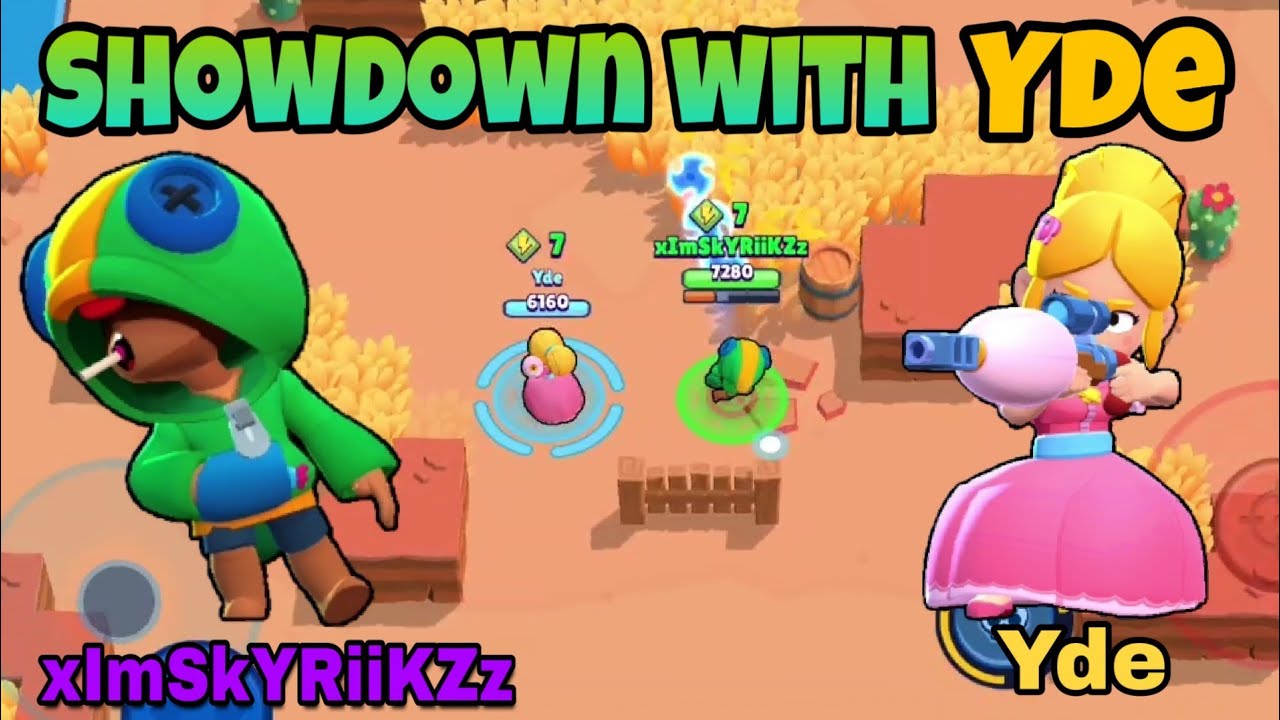 Duo Showdown with Yde / Leon and Piper gameplay | Brawl ...
