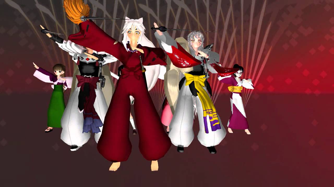 MMD Night of Fire {InuYasha} [ANIME]