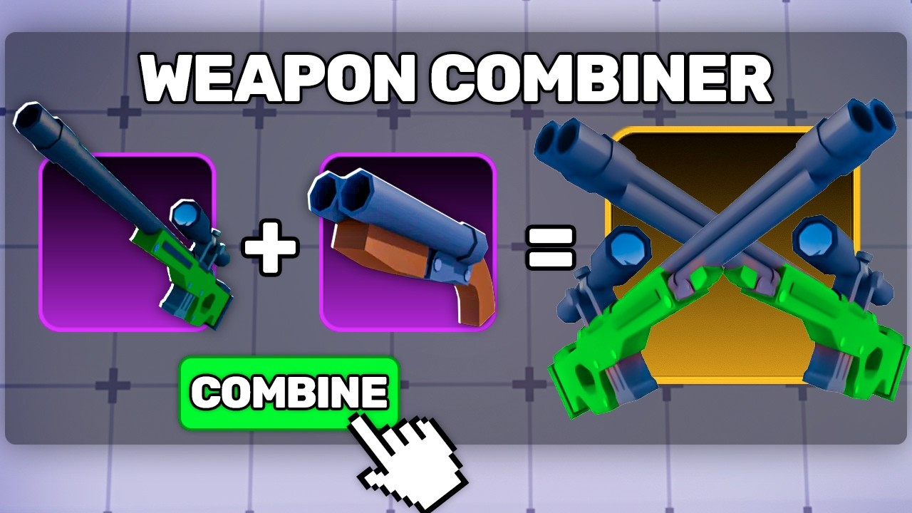 How Todraw Rivals Weapons I Combined EVERY Weapon In Rivals.. - YouTube