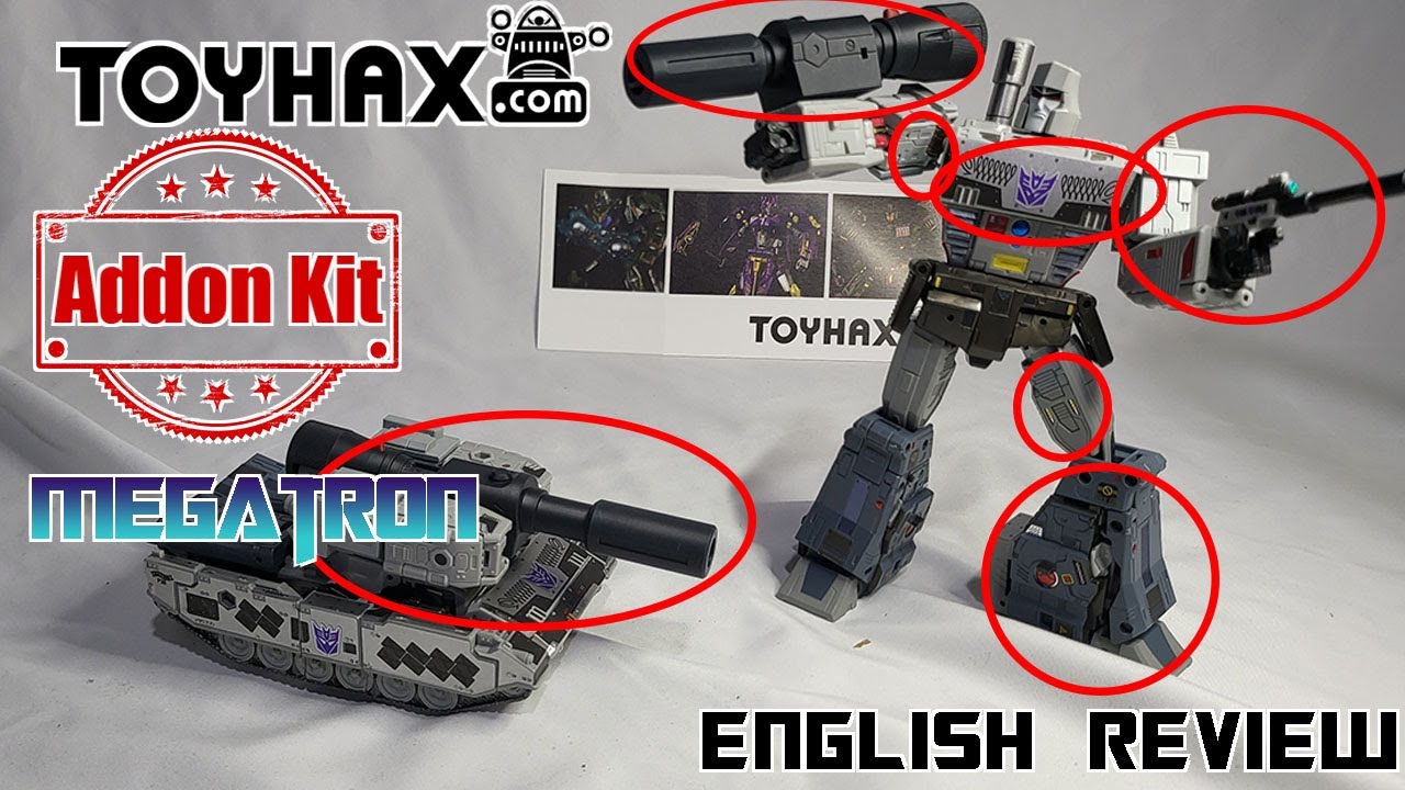 Video Review - Toyhax & Upgrade Kit - Studio Series 86 - Megatron