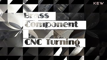 Brass Component | CNC Turning | final part #cnclathe #cncmachine #cnc #cncturning #machine