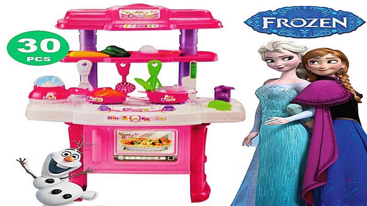 Frozen Princess  Kitchen  Play Set  YouTube