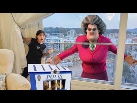 GERÇEK HAYATTA SCARY TEACHER DELİ ÖĞRETMEN MACERASI !! MELİSA NİSA !!