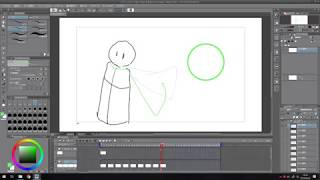 マントのなびきを描く Youtube