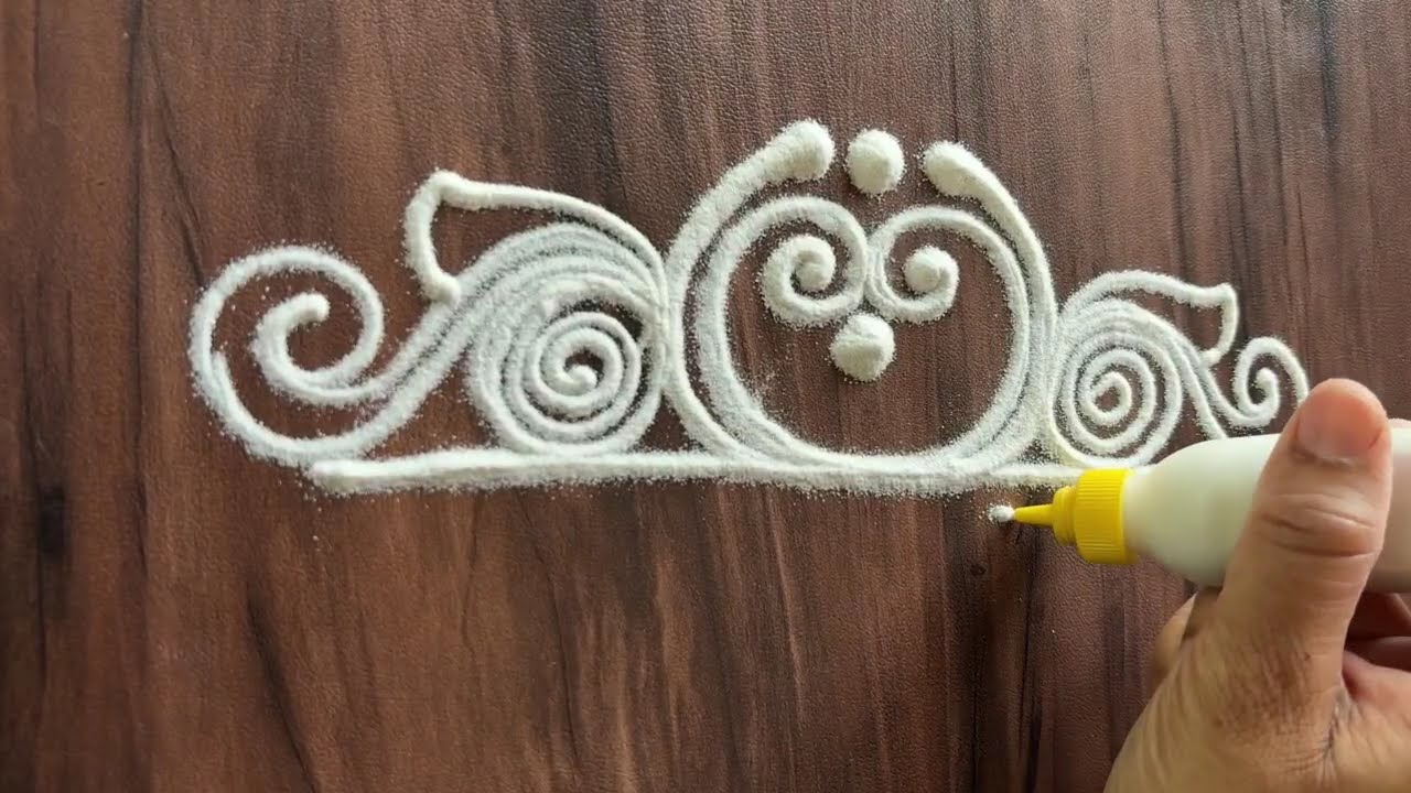 Small and simple rangoli designs 👌👍..छोट्या आणि तितक्याच सुंदर रांगोळ्या नक्की पहा 🙏👍like share करा.