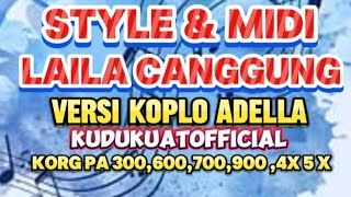 LAILA CANGGUNG style MIDI koplo