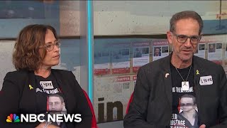 Parents of Hamas hostage detail ‘very difficult’ year without son