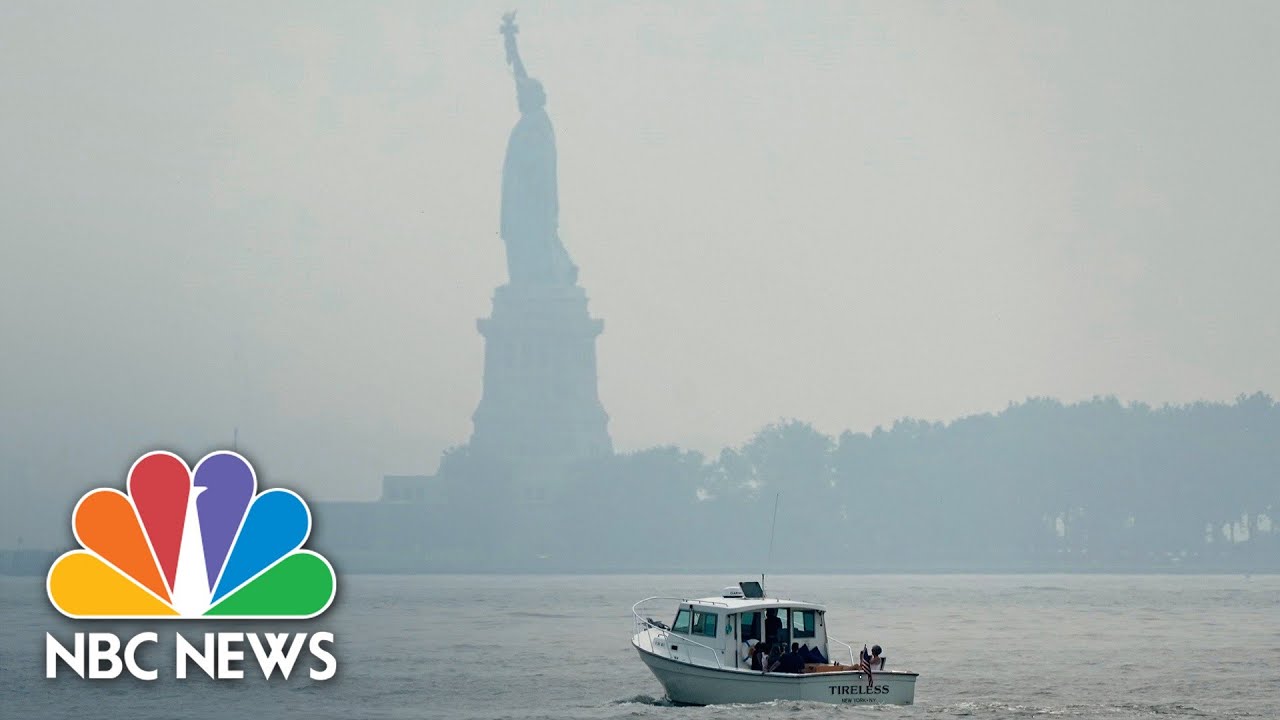 NYC Experiencing Haze, Poor Air Quality From Western Wildfires