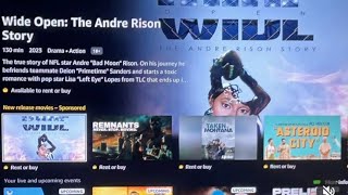 WIDE OPEN:The Andre Rison Story. On Amazon Prime, YouTube TV, Apple TV, and soon on TUBI! Net Worth