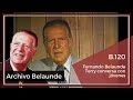 B120  Fernando Belaunde Terry conversa con jóvenes