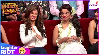 Comedy Nights Bachao Krushna Checks Riya Sens Heart Beat Colors Tv