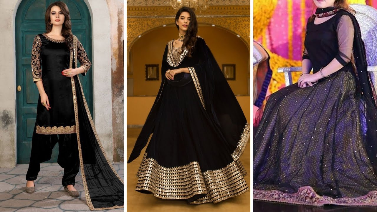 Top/ Stylish Black Dresses Collection /Most Beautiful Designer Black