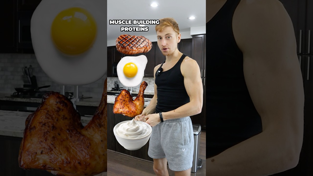 ЛУЧШИЕ ПРОДУКТЫ ДЛЯ НАРАЩИВАНИЯ МЫШЦ 🥩