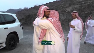 العفراني في ضيافة الشيخ خالد بن فرج العميري الهذلي في وادي بني عمير قرية القوبعيه