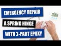 Optician Tip: Spring Hinge Epoxy Repair