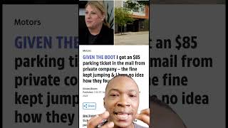 The shocking truth about receiving parking tickets by mail