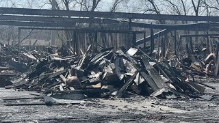 Smithville businesses, community surveys damage day after devastating strip mall fire