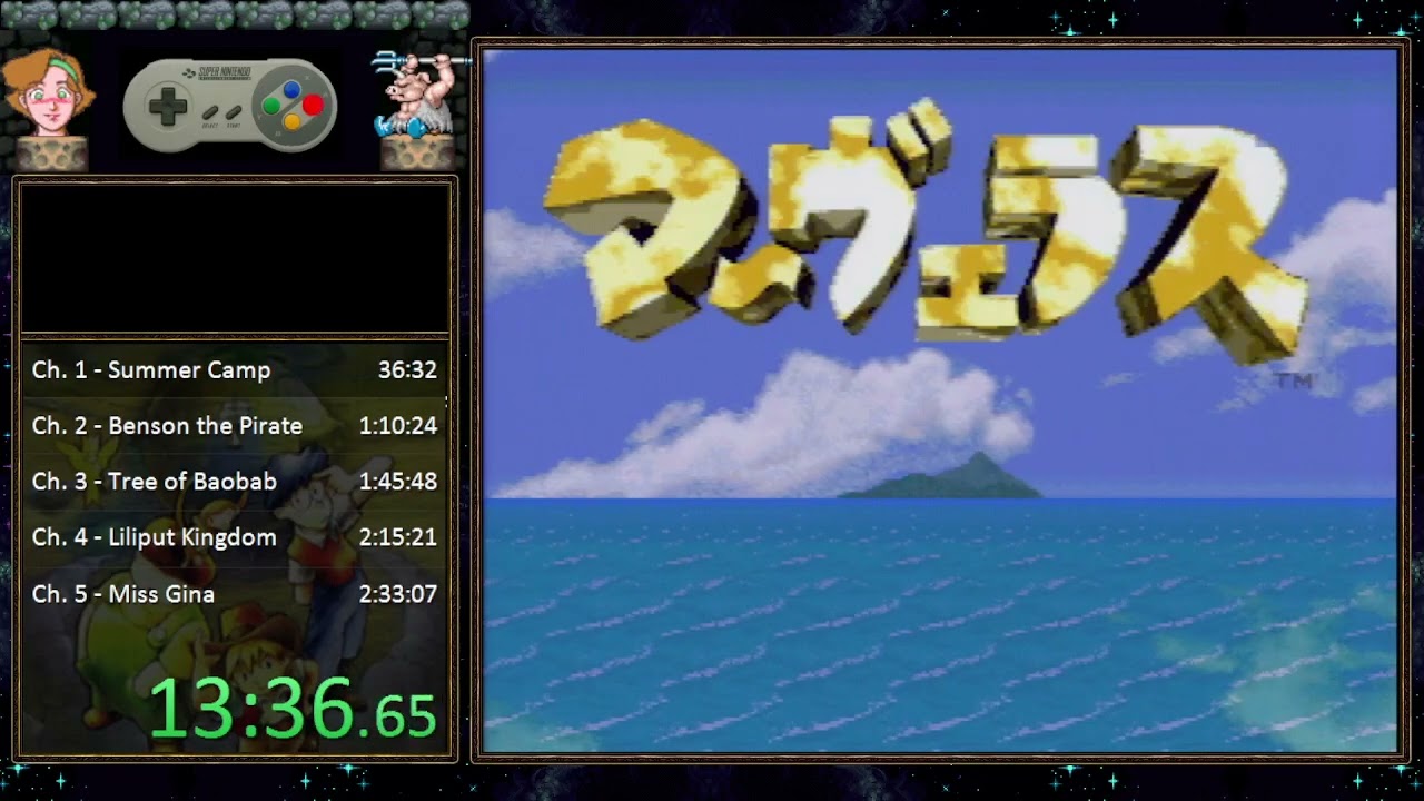 Marvelous Another Treasure Island Speedrun - 