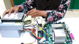 Cara-cara memasang Hard Disk Drive Cara-cara memasang Hard Disk Drive