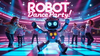 “BEEP BOOP BOP 💥 The Ultimate Robot Dance Party for Kids!