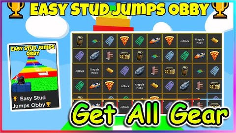 Roblox Easy Stud Jumps Obby Script - Get All Gear