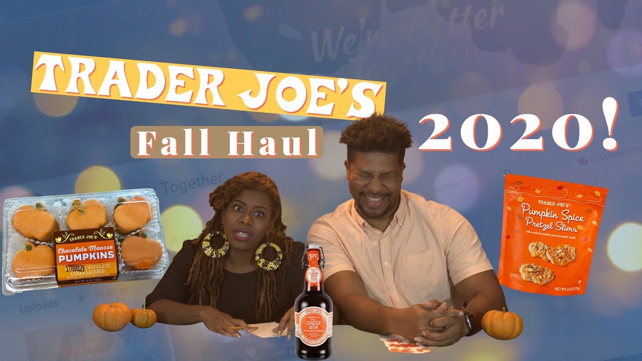 TRADER JOE'S FALL HAUL 2020 | Pumpkin Galore + taste test!