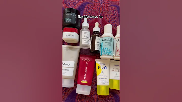 You Need To Put All of Your Carry-On Liquids in a Quart-Size Bag for TSA Security at the Airport