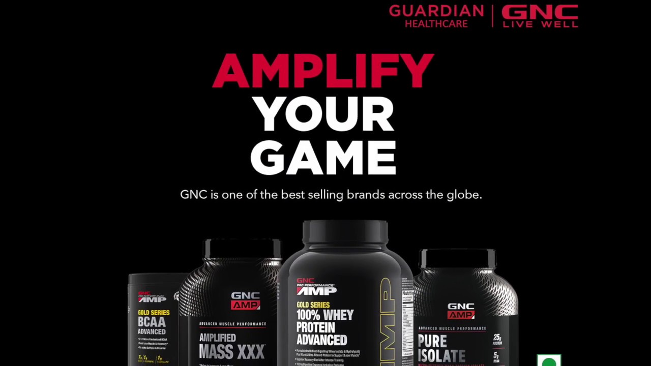 Champion's choice of protein supplements to ace your fitness goals | GNC  AMP performance range