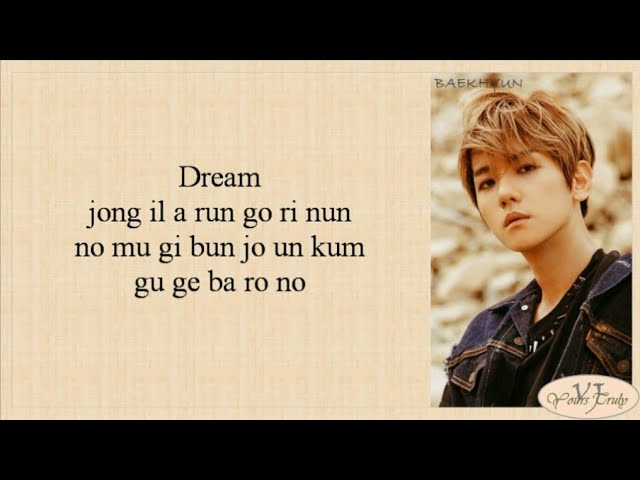 Suzy (수지) u0026 Baekhyun (백현) – Dream (Easy Lyrics) class=
