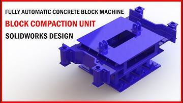 Fully Automatic concrete block Machine (Block Compaction Unit)