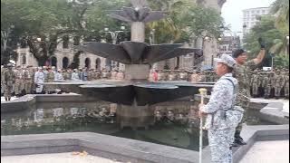 Nyanyian Lagu ATM March - Tentera Benteng Pertahanan by Pancaragam Gabungan ATM