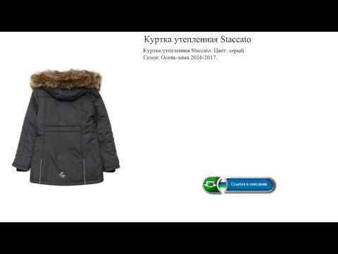 Куртка утепленная Staccato Цвет: серый. Сезон: Осень-зима