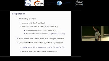 ICAPS 2018: Shashank Shekhar on "Representing and Planning with Interacting Actions and Privacy"
