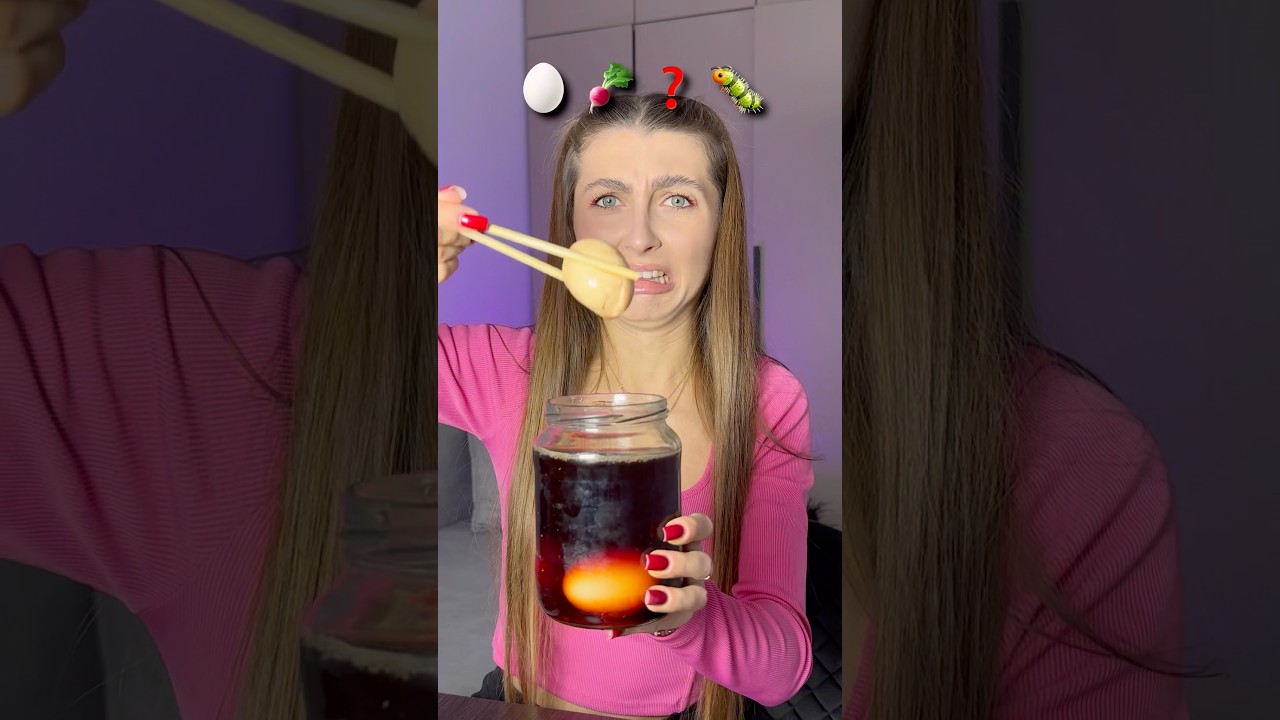 Testing unusual foods🤮