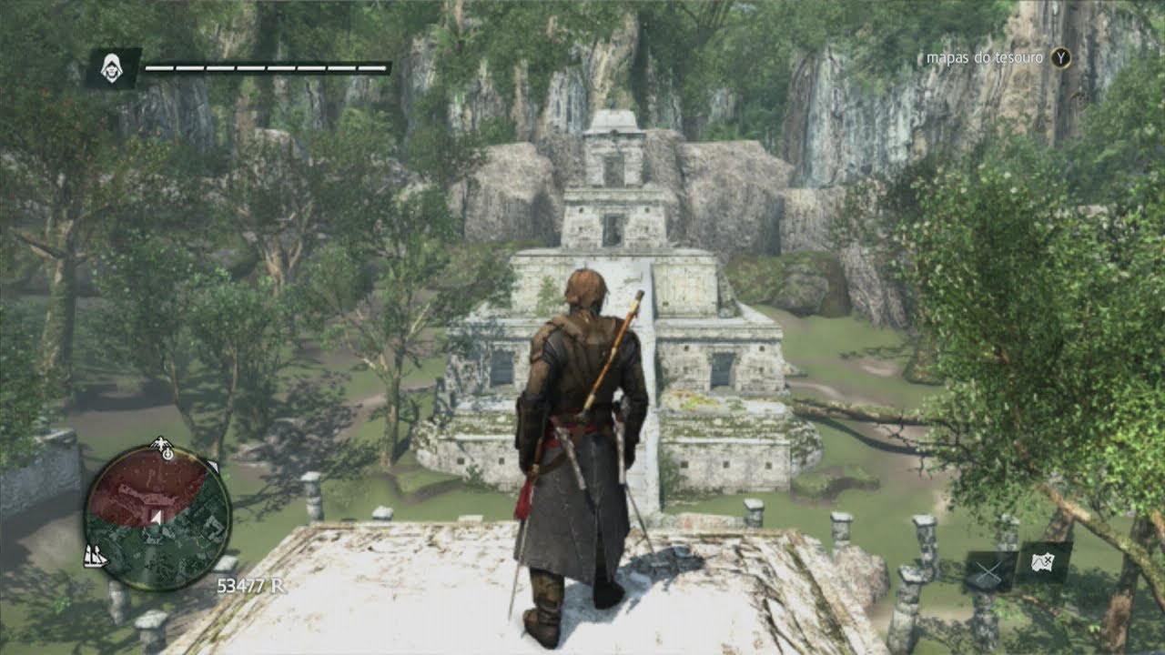 Assassins Creed 4 Black Flag - Mapa do Tesouro/Treasure Map (749,625) 