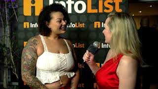 Alexis at the Infolist Pre-Oscars Soiree