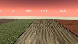 FMOD Sound Design test1 footstep surfaces
