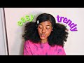 My Favorite Trendy Natural Curly Hairstyles in 2020 ~ EASY & QUICK EDITION