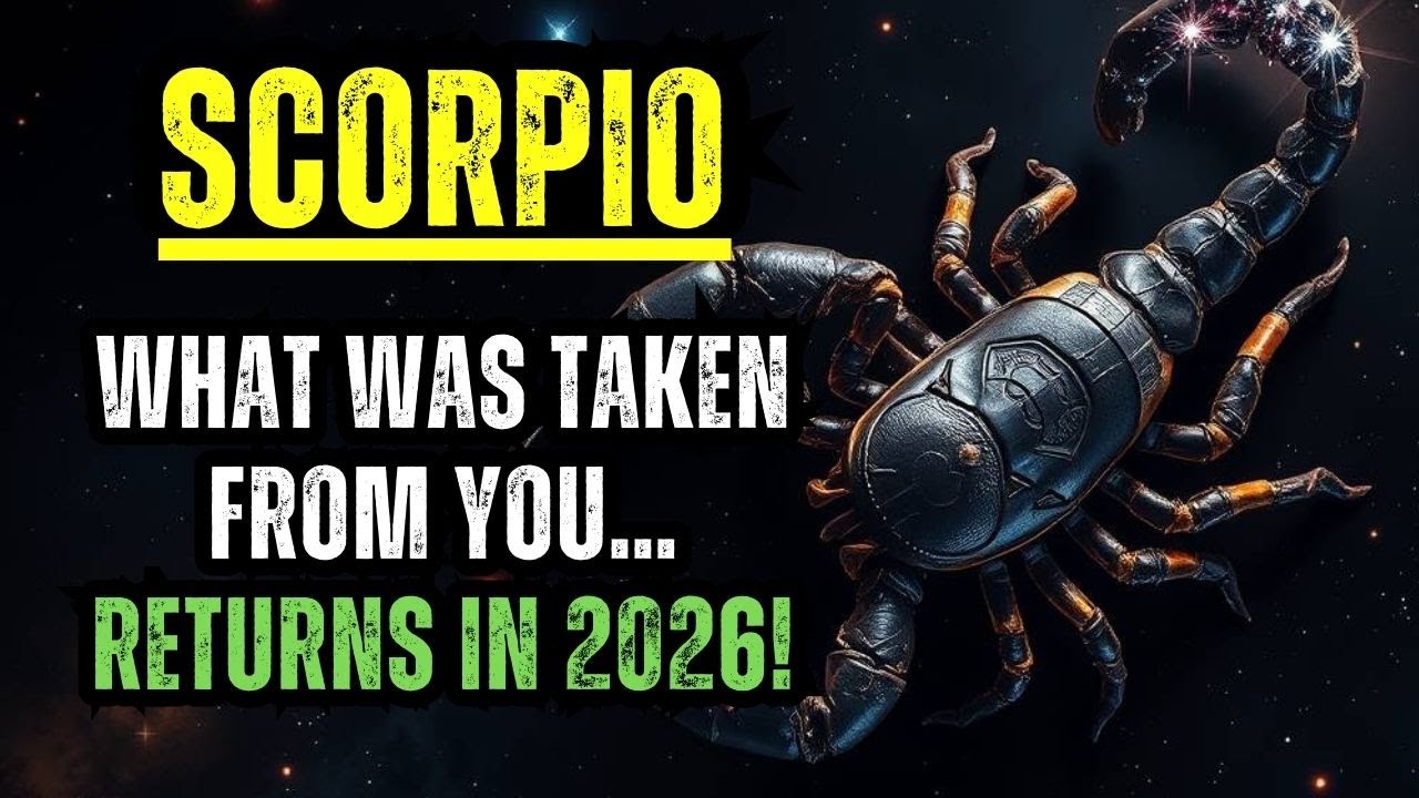 SCORPIO - WHAT WAS TAKEN FROM YOU… RETURNS IN 2026!