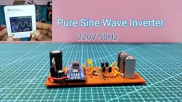Sine Wave Inverter || Using Arduino