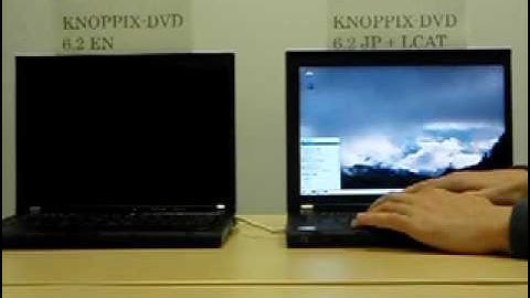 Fast Boot of KNOPPIX 6.2 with LCAT (Live CD Acceleration Tool kit)