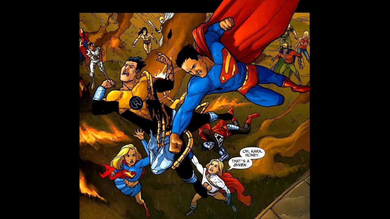 Superman Prime vs Superman + DC Earth